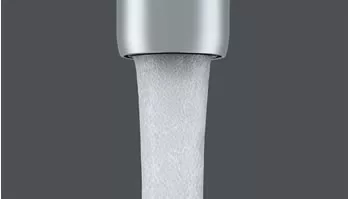 Aerated stream tap