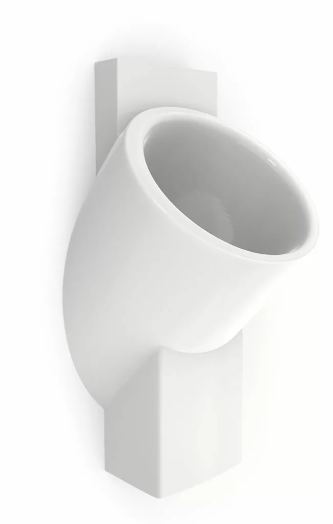 Water saving urinal model 5000 on wall