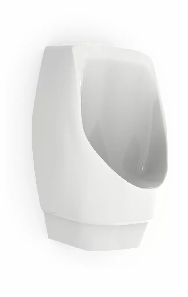 Water saving urinal model 9000 on wall